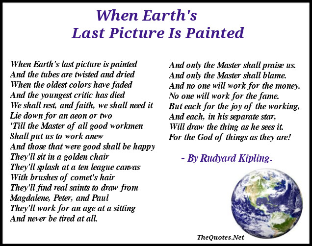 earth day poem