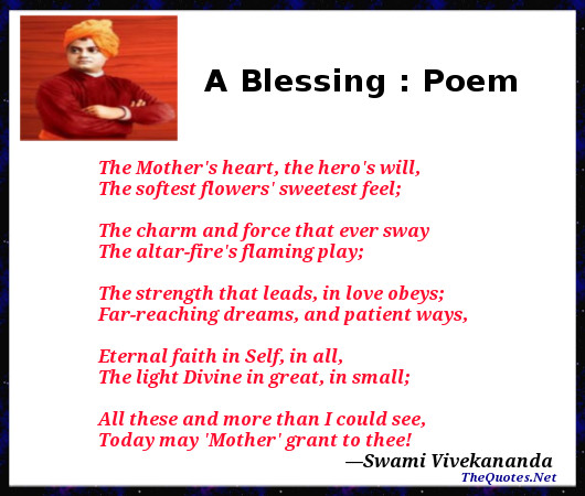 blessing poem