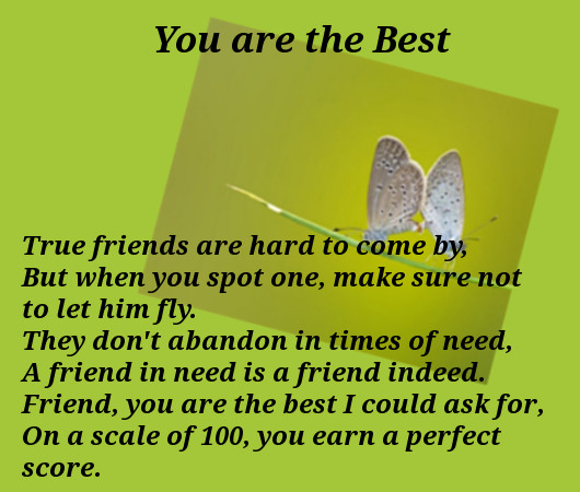 Friendship Poems Thequotes Net