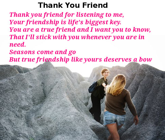 best friend poems for him