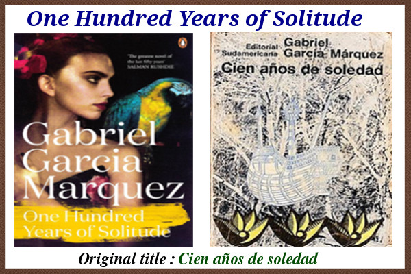 one hundred years of solitude novel by gabriel garcía márquez