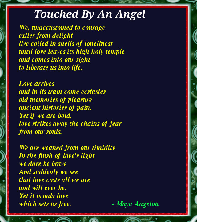 Maya Angelou Poems