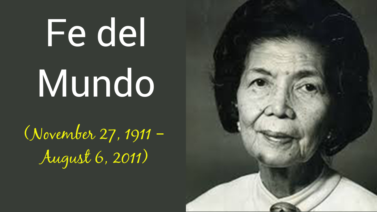 Inspiring Life of Dr. Fe Del Mundo – TheQuotes.Net